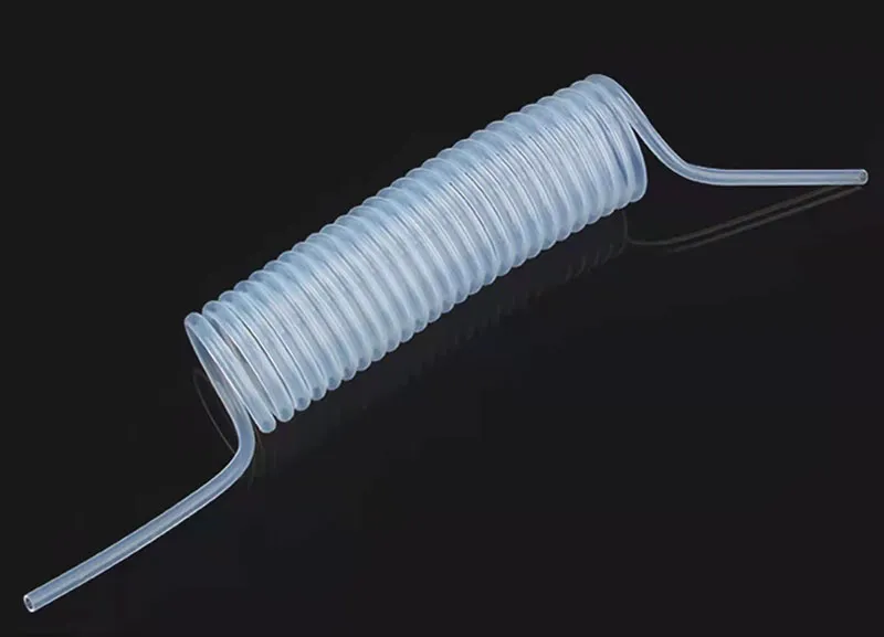 Xhnotion Pneumatic Transparent High Spiral Purity Fluororresin Tubing, PFA Tubing