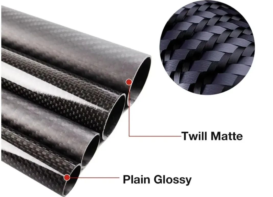 Carbon Fiber Pipe Carbon Fiber Molding 3K Twill Light Carbon Fiber Tube