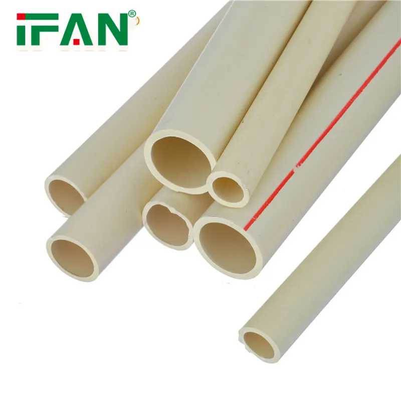 Ifan Plumbing Water System Cream Color PVC Tube CPVC Water Pipe Ifan Plumbing Water System Cream Color PVC Tube CPVC Water Pipe