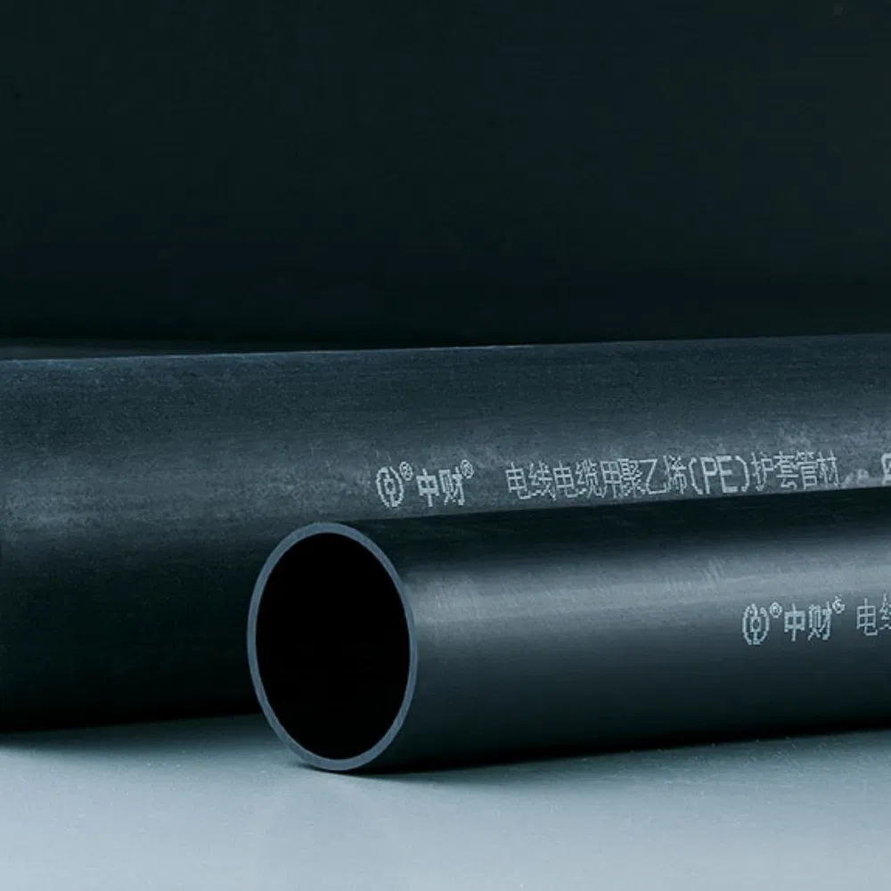 Impact Resistance UV Resistance Underground Installation PVC Flexible Tube Water Pipe