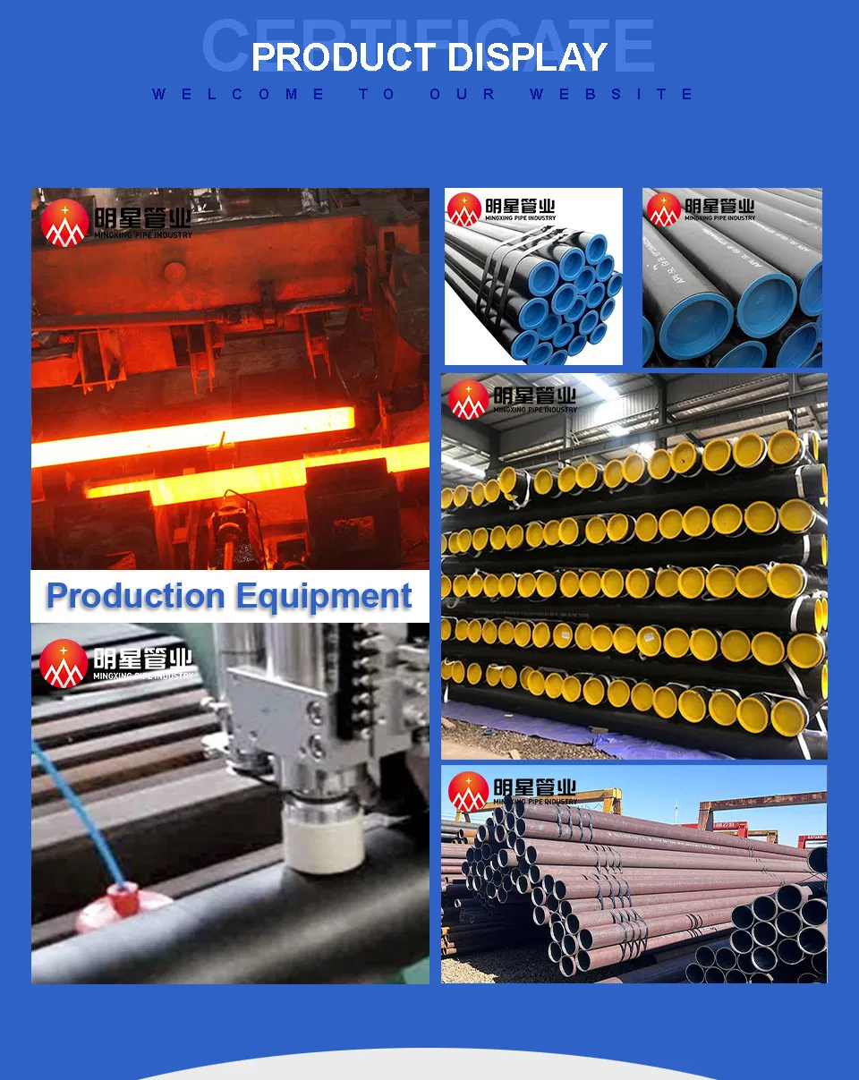 High-Quality ASTM Carbon Steel Seamless Pipeline for Oil