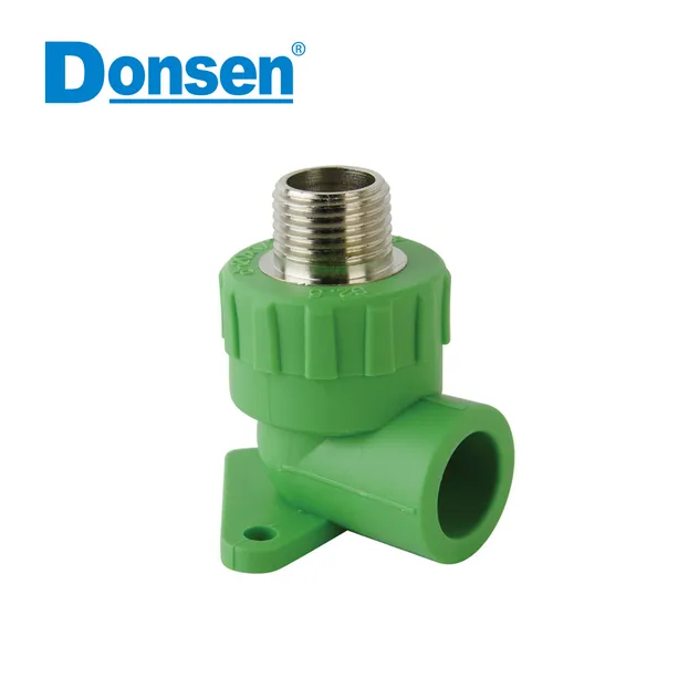 Green Donsen PPR Fittings for Aggressive Fluid Transport