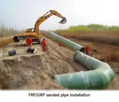 UV Stabilized Weatherproof Outdoor FRP Pipes