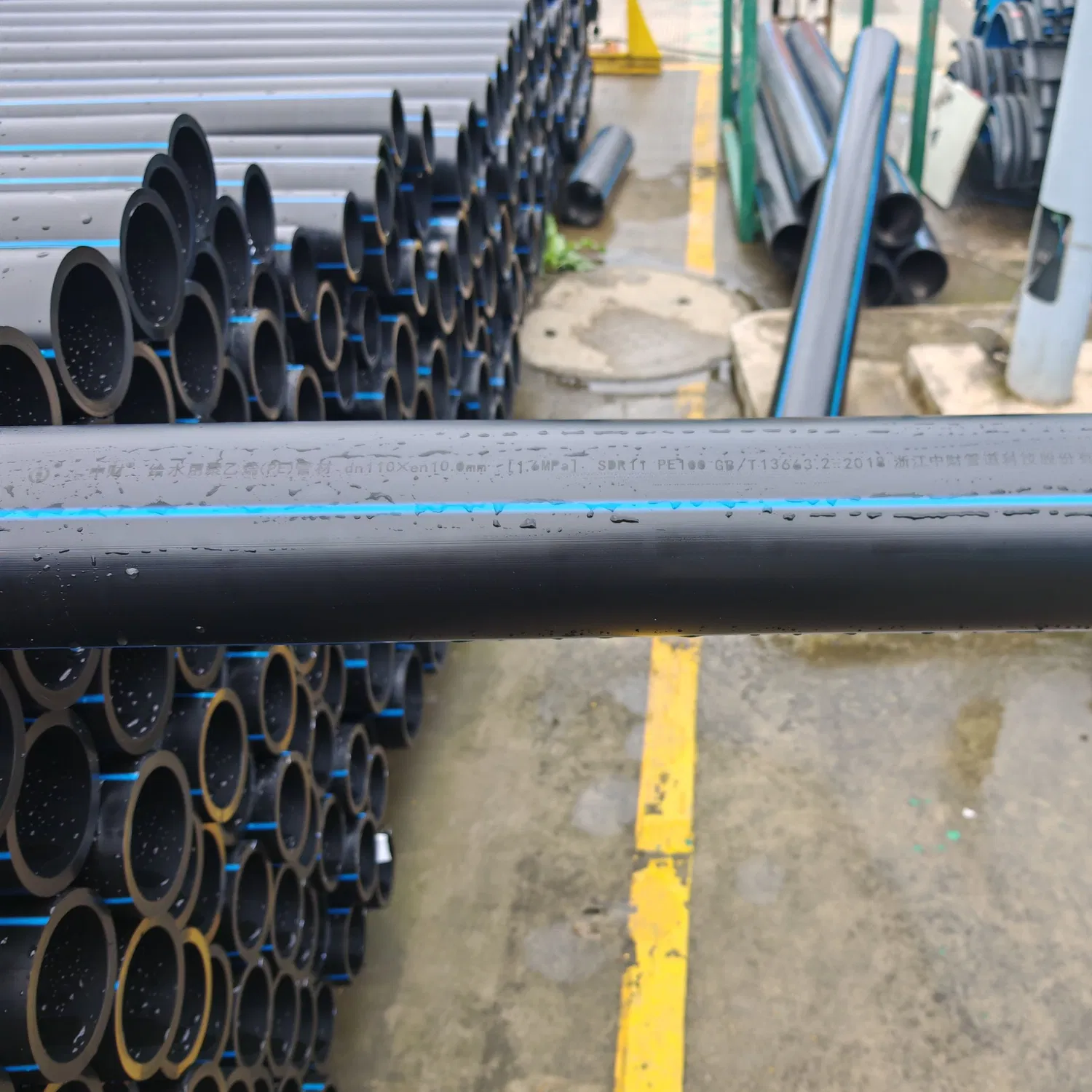 Zhongcai PE100 HDPE PVC UPVC PPR PP Water Pipe Fittings Plastic Drip Irrigation Polyethylene Irrigat