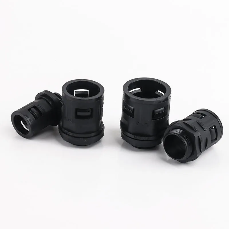 Durable Nylon PA66 Quick Connector for Flexible Corrugated Pipes