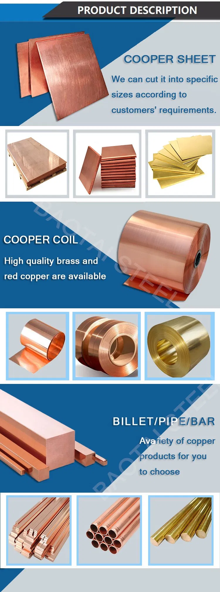 ASTM 1mm 1.2mm 1.5mm 2mm 2.5mm 3mm C12000 Copper Sheet