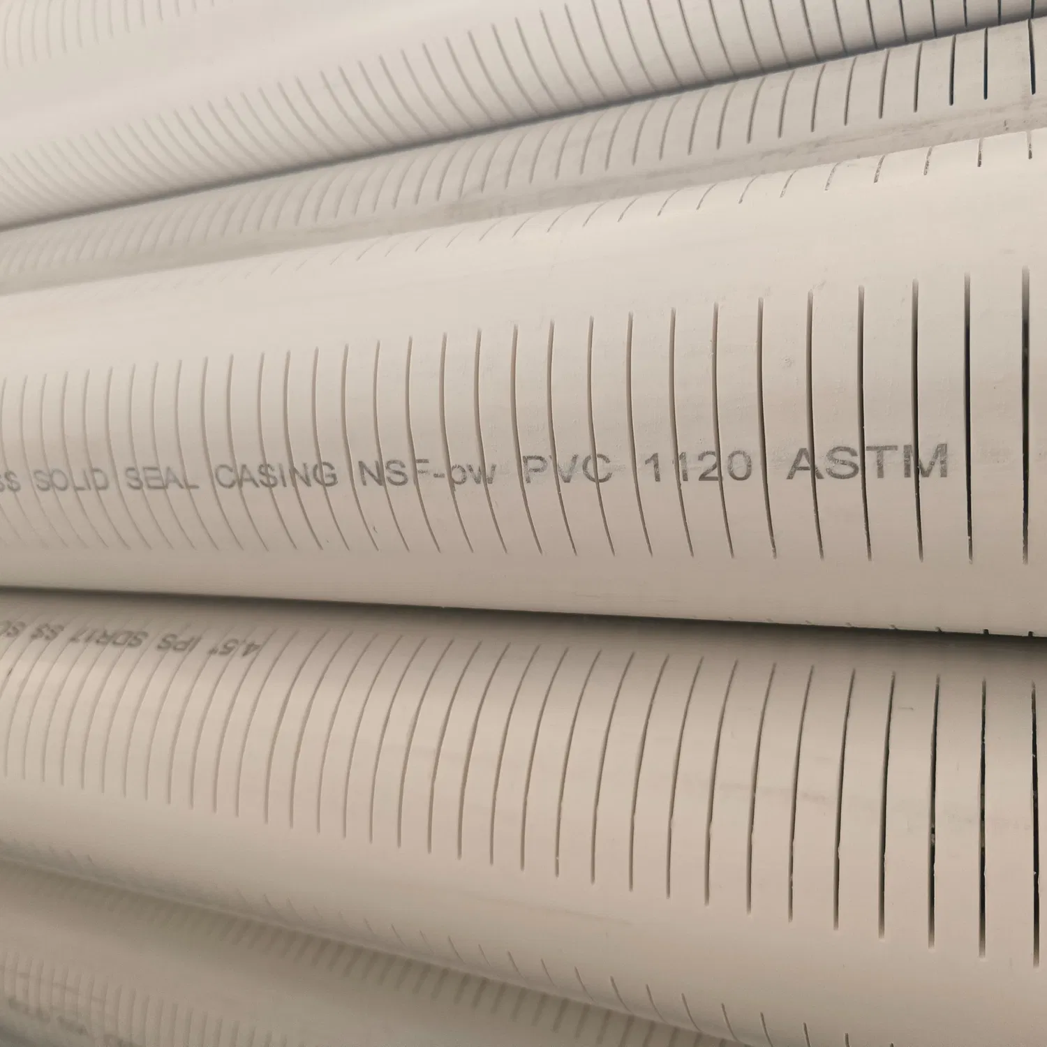 Made in China PVC Pipe American Standard PVC Water Supply Pipe PVC-U Drilling Pipe ASTM Tubes