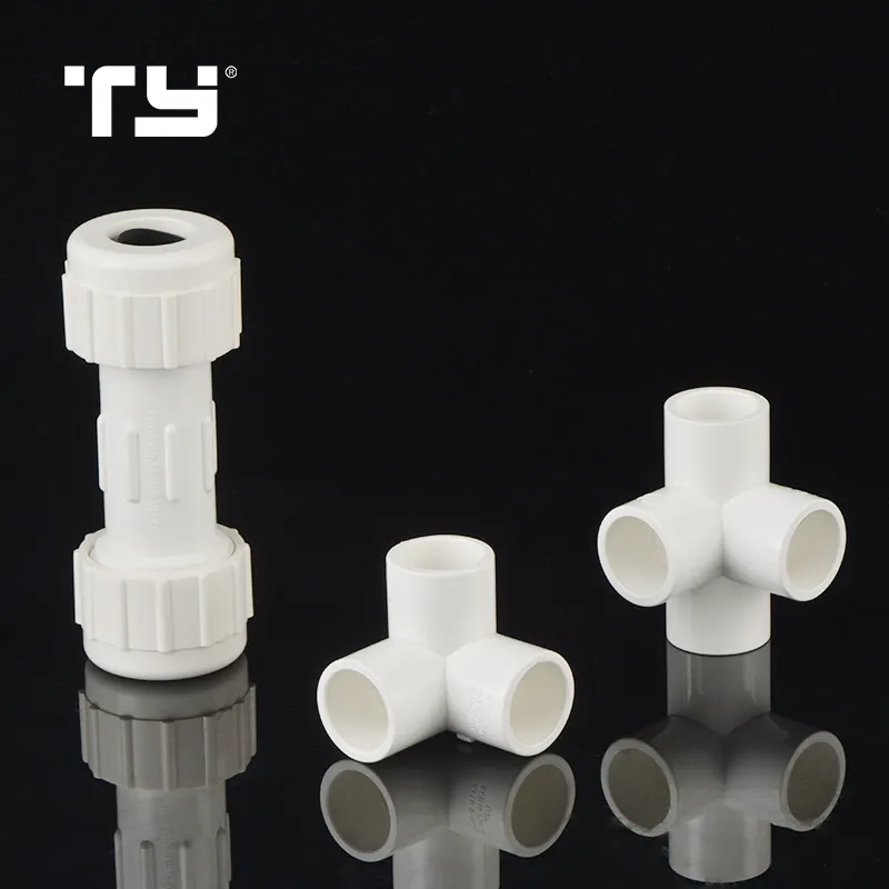 Ty Brands All Size of ASTM Sch40 Sch80 Standard PVC/Plastic Water Supply Pipe Tube