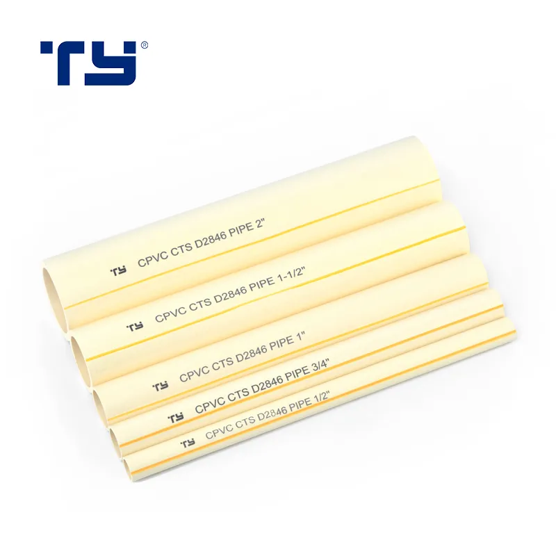 (PVC/ CPVC/ PPR/ PPH) Plastic Tube Pipe Pn10 Pn16 High Pressure for Water Supply