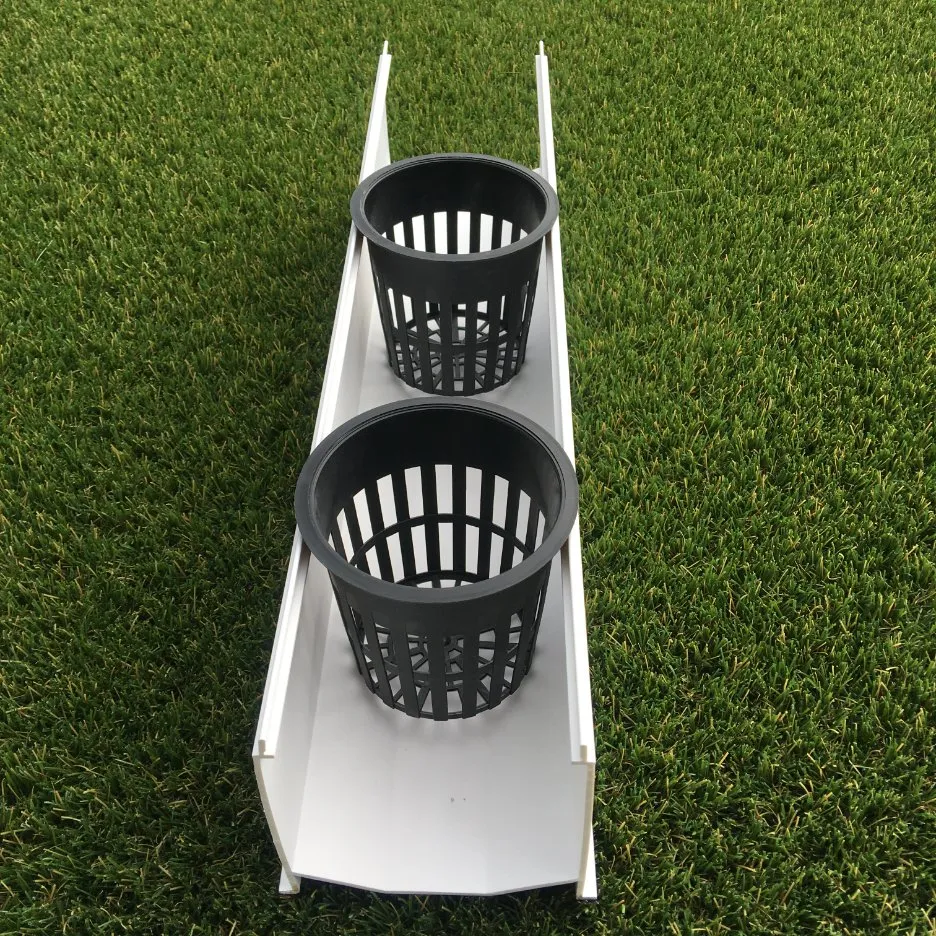 Greenhouse Food Grade PVC Pipe Nft Channel Hydroponic Growing System Nft Pipes