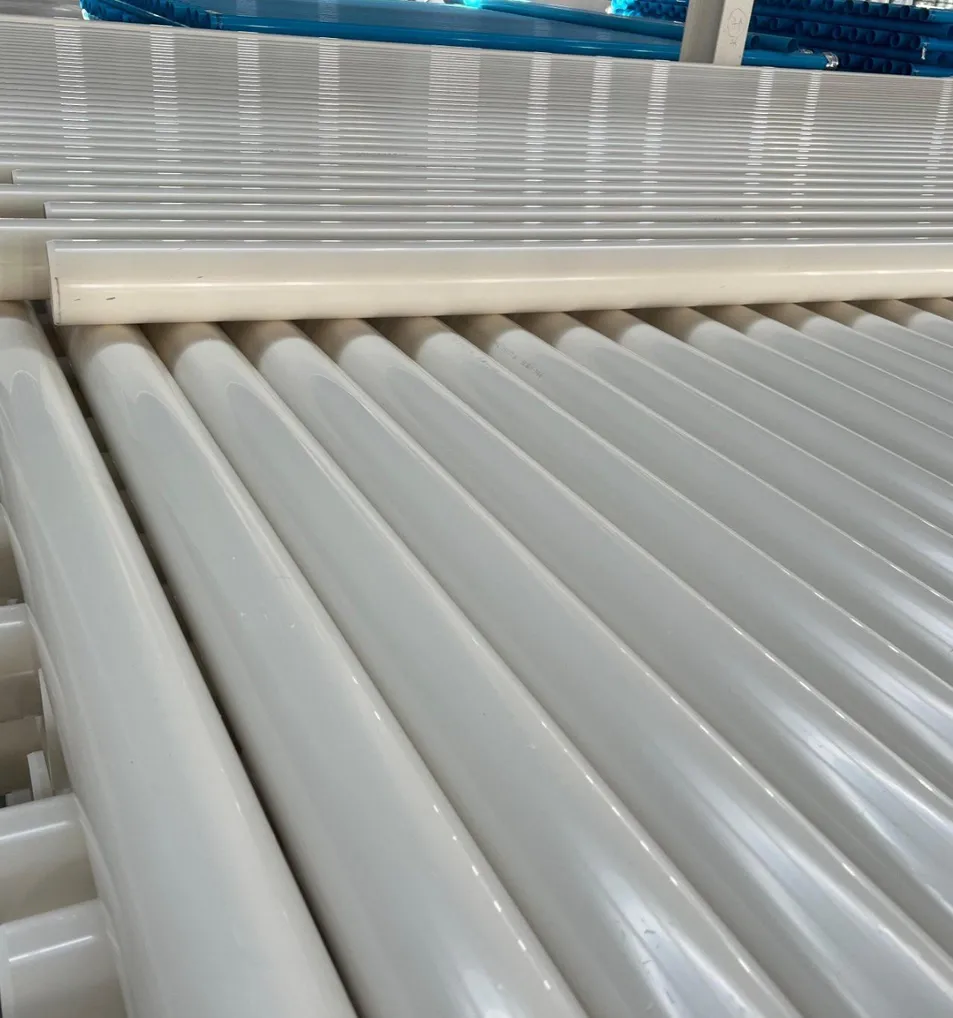 Plastic Water Pipe 6 Inch PVC Pipes Pn10 White Pipe for Irrigation