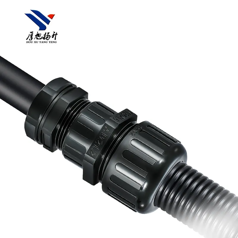 China Manufacturers Ad18.5-NPT 1'2 PA66 Internal Thread Pipe Fitting Waterproof Connector