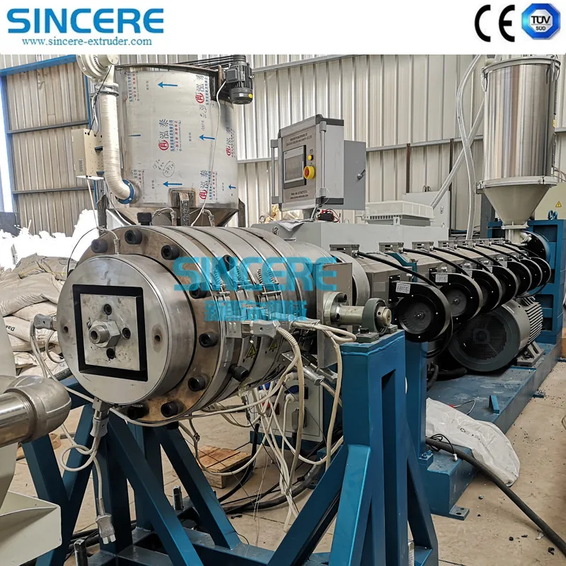 HDPE Hollow Wall Spiral-Wound Pipe Manufacturing Machine