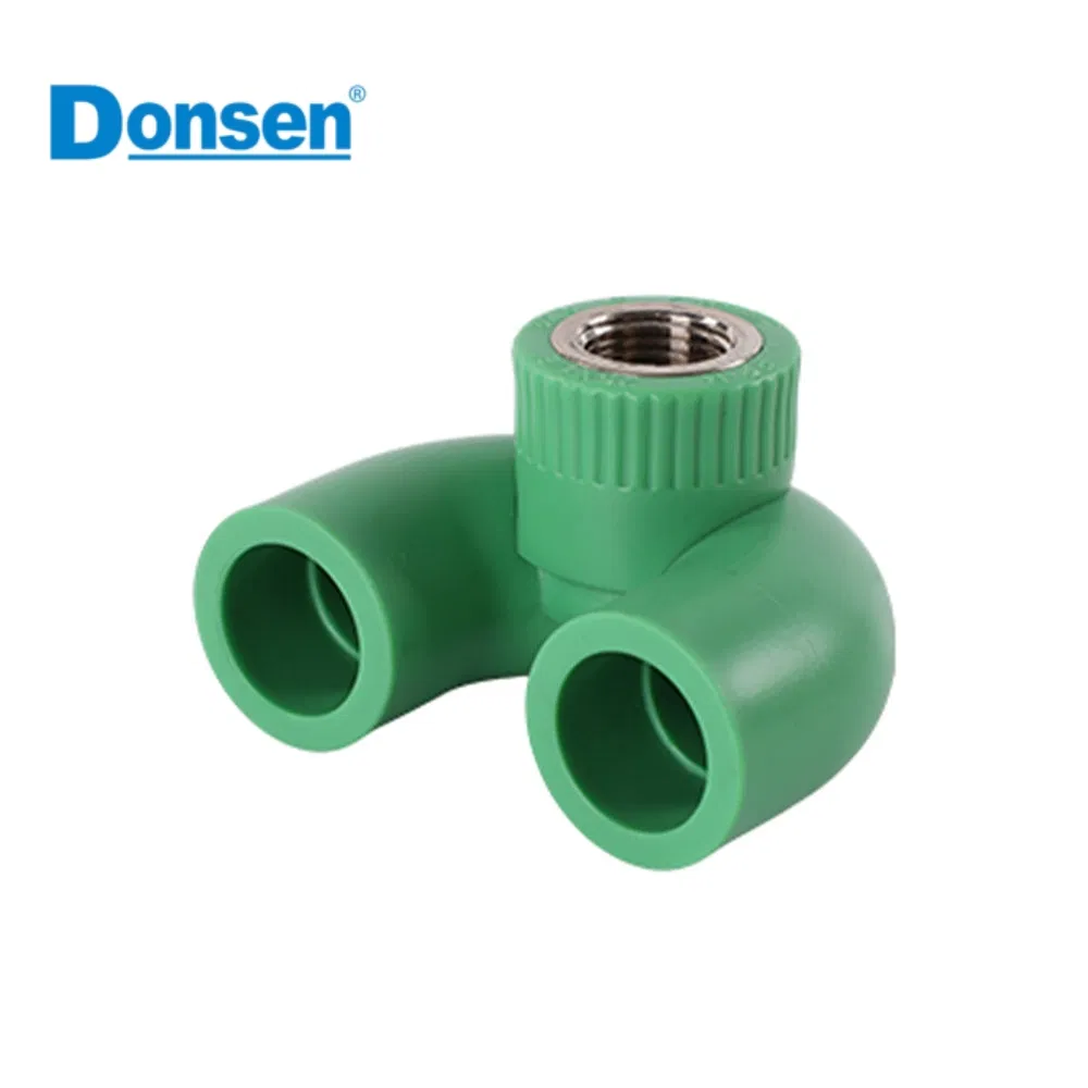 Donsen Green PPR Fittings with Brass for Residential Water Supply