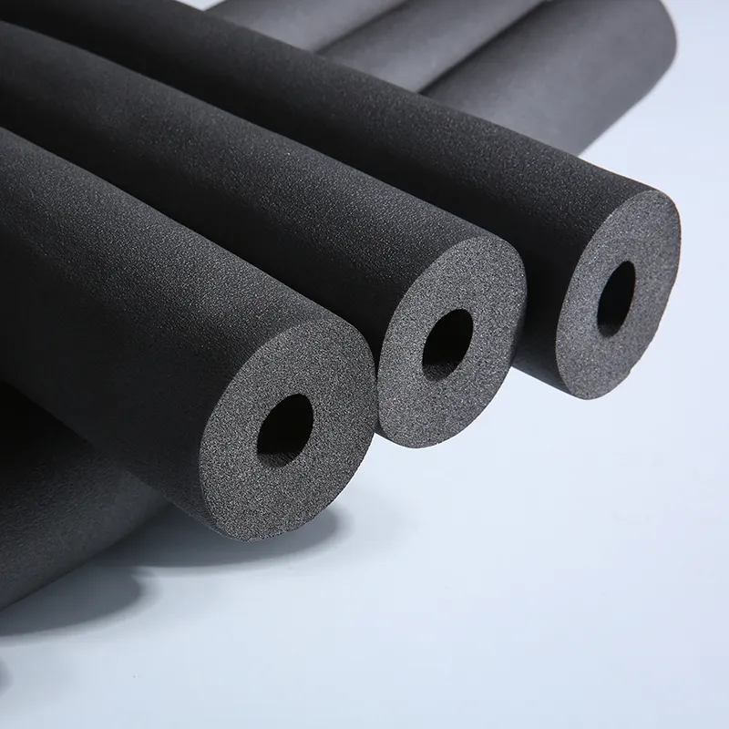 Hot Selling Foamed NBR PVC Rubber Foam Insulation Pipe Thermal Insulation Foam Pipes for Air Conditi