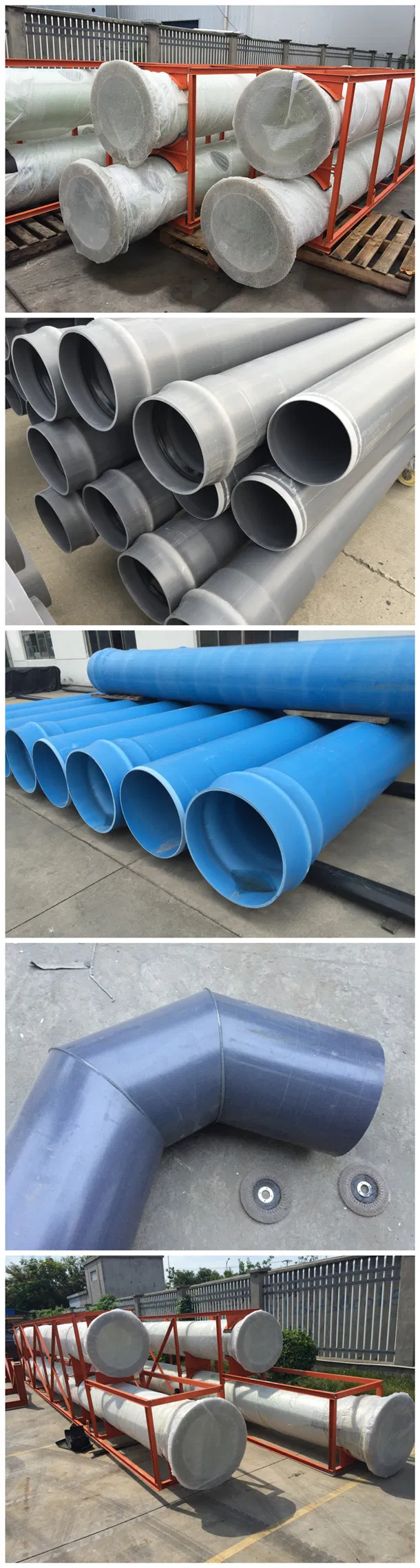 Cooling Tower FRP Pipe Component