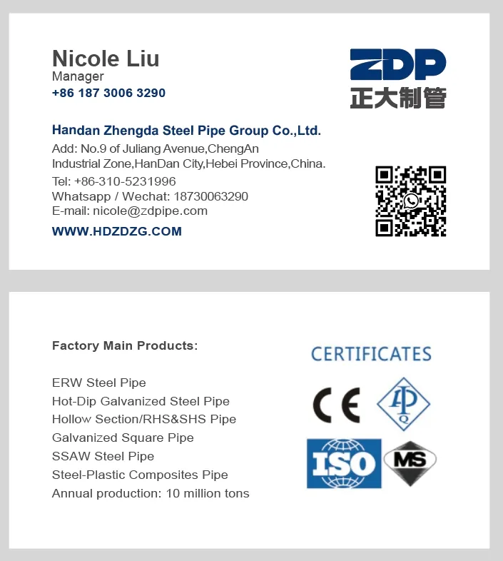 Outsize Hot Dipped Galvanized Steel Pipe Inner PVC Pipe Outsize Hot Dipped Galvanized Steel Pipe Inner PVC Pipe