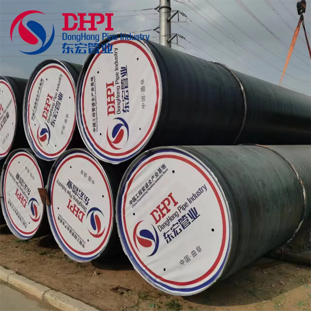 API Carbon Steel Transmission Pipe with 3PE/3lpe/Tpep Coating for Oil Pipelines