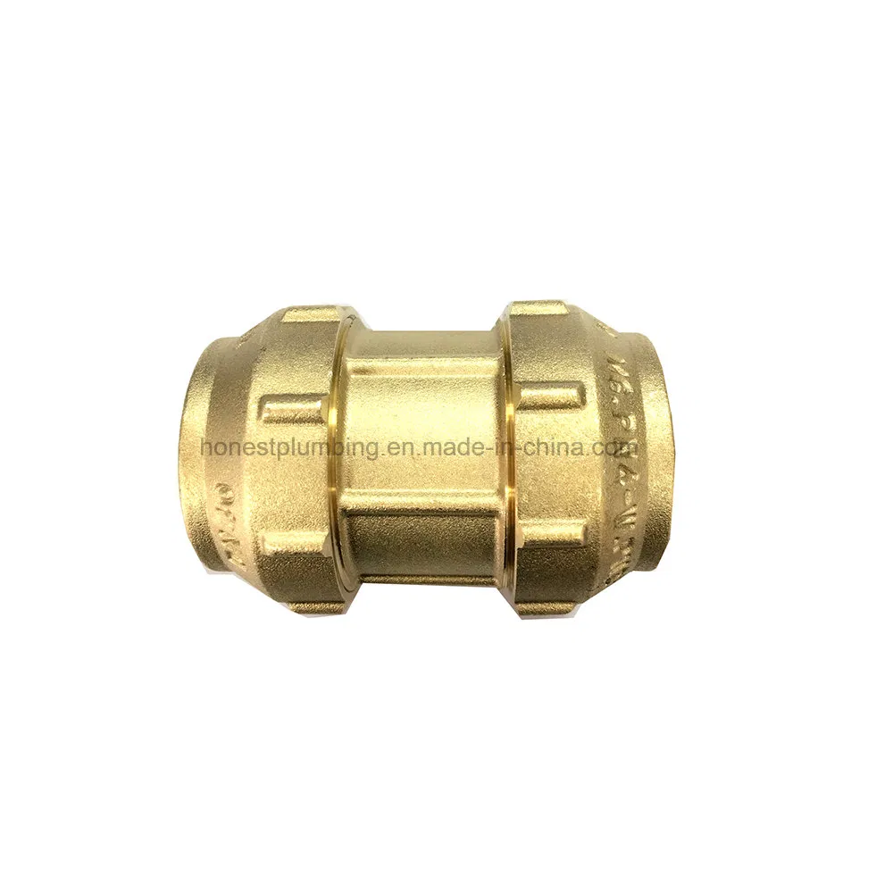 Brass PE- PPR Compression Female Thread Straight Fitting