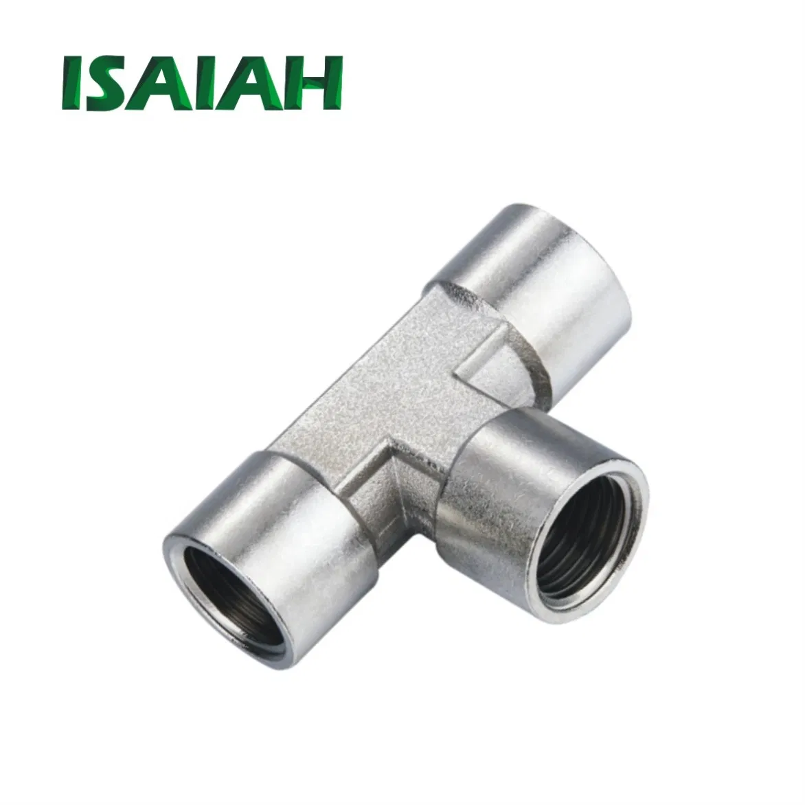 Hot Sale Brass Air Pipe Fittings Tee Branch Hose Connector Transition Fittings for Nylon Tube Pneuma