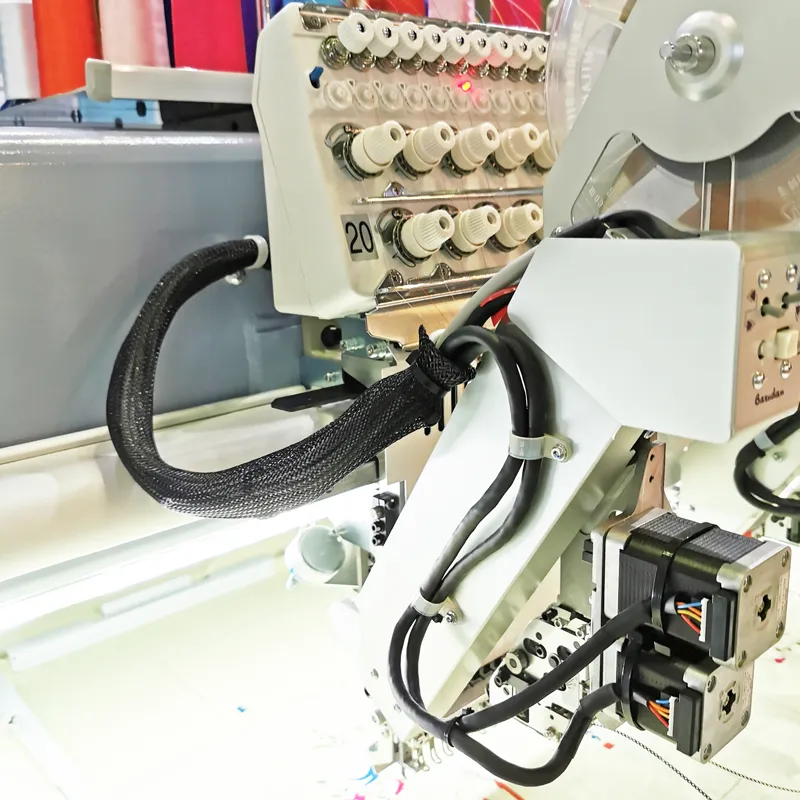 Grey Extensible Cable Marker Braided Sleeve