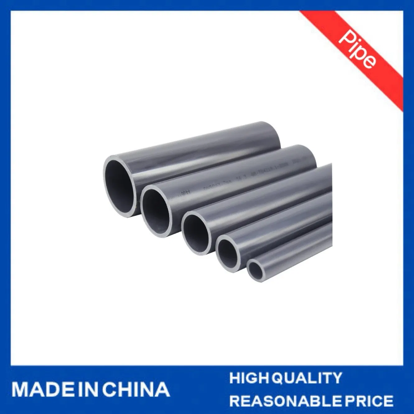 UPVC Pipe 20mm PVC Plumbing Pipe Fittings PVC Tube Fitting Price