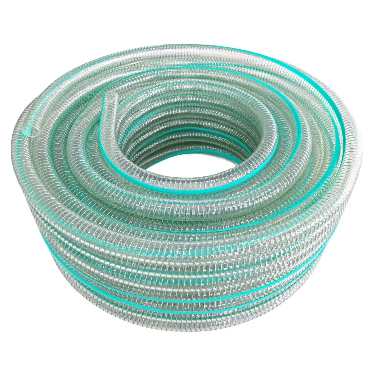 2-1/2" Flexible Durable Food Grade PVC Steel Wire Hose Pipe for Juice Transport