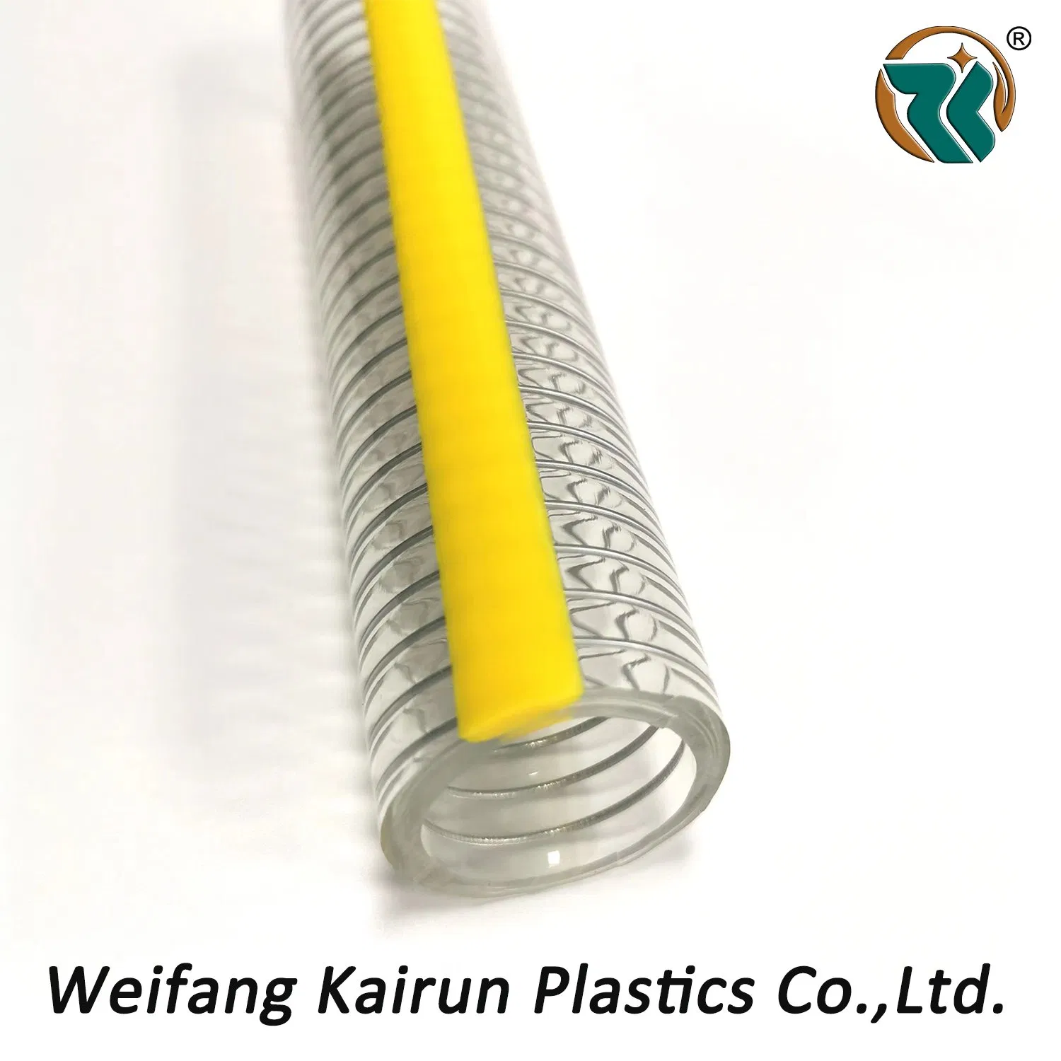 High Quality Spiral Spring Transparent PVC Steel Wire Water Industrial Discharge Hose Agricultural I High Quality Spiral Spring Transparent PVC Steel Wire Water Industrial Discharge Hose Agricultural I