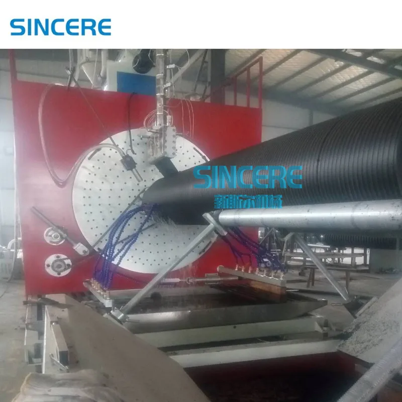 Pph HDPE Spiral Wound Pipe Chemical Storage Tank Septic Tank Manufacturing Machine