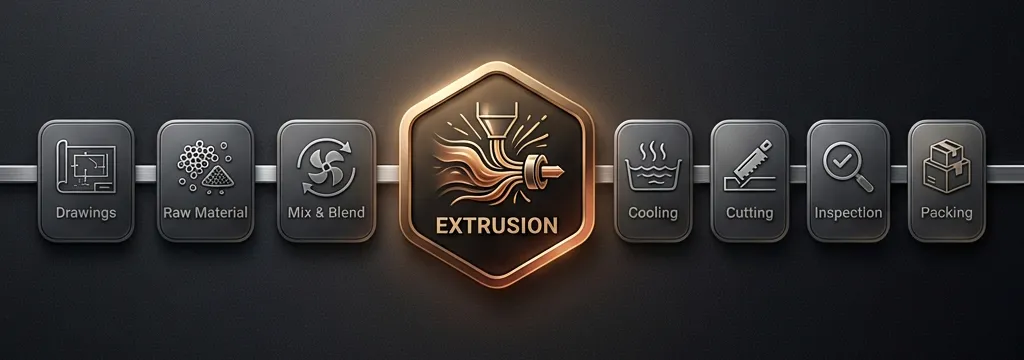 PVC Square Tubes Smooth Surface PVC Square Pipe Outdoor PVC Pipe Square