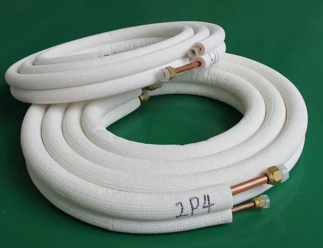 3/8 PE Insulation Copper Pipe for HVAC Single Pipe Air Conditioning PVC Insulated Copper Tube
