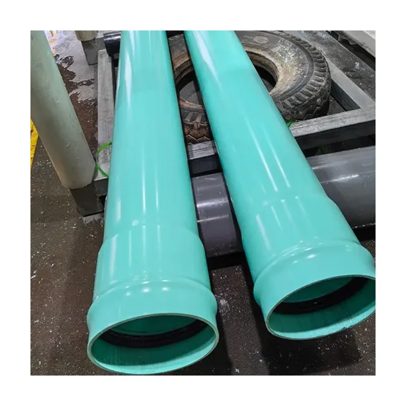 Professional New High Strength PVC Pipe Fittings Irrigation PVC Pipe Reinforced UPVC Non-Pressure Bu