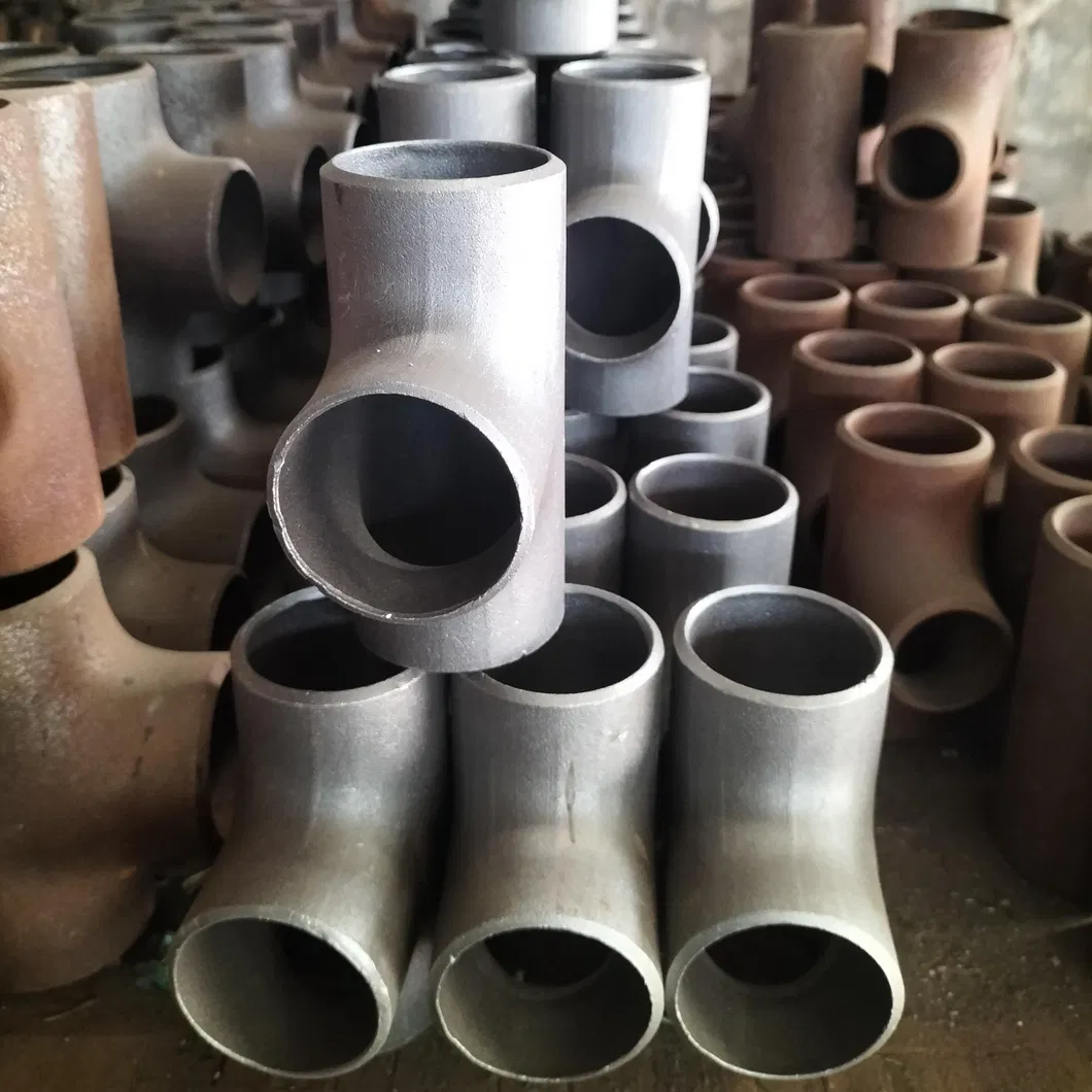 Durable ASME SA106, ASME SA210, ASME SA213, ASME SA335, En10216, DIN17175 Seamless Steel Tee a/SA106 Gr. B, P195gh, P235gh, P265gh, St35.8, St45.8