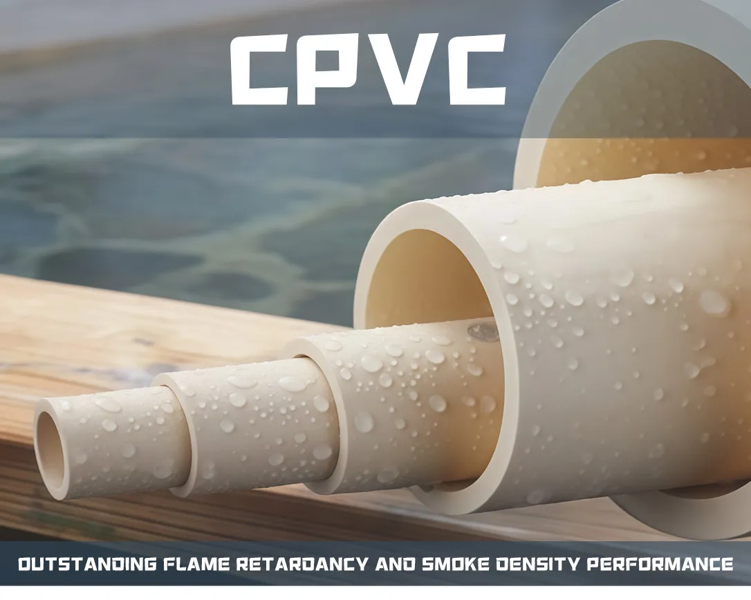 Plastic PVC CPVC Pipe for Hot and Cold Water Supply Distribution