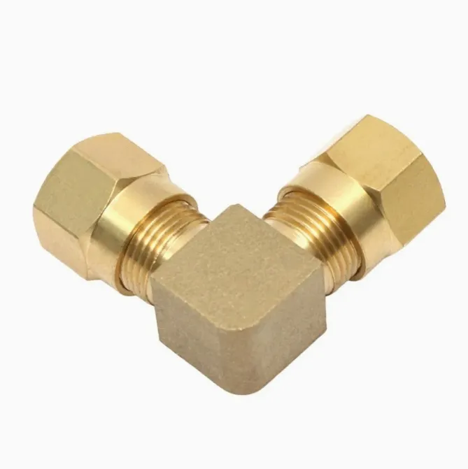 Air Brake Nylon Pipe Quick Union Pneumatic Brass Elbow DOT Fittings