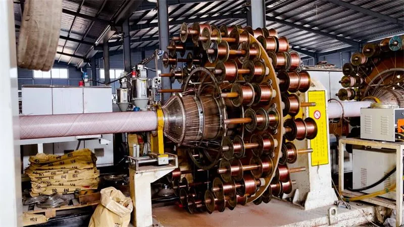 HDPE Steel Wire Reinforced Thermoplastic Mineral Pipe Pipeline for Mine Tailing Diggings