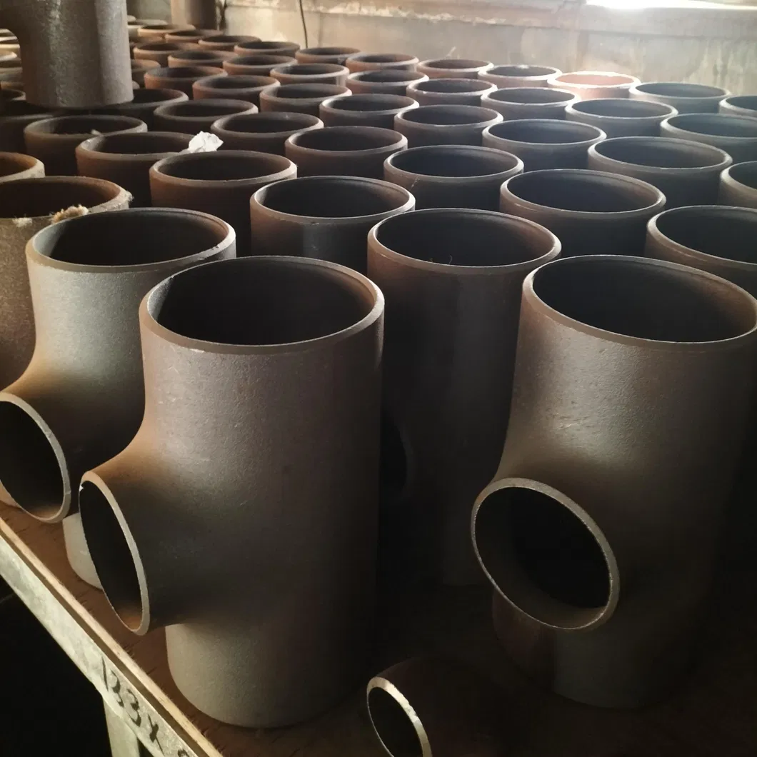 Durable ASME SA106, ASME SA210, ASME SA213, ASME SA335, En10216, DIN17175 Seamless Steel Tee a/SA106 Gr. B, P195gh, P235gh, P265gh, St35.8, St45.8