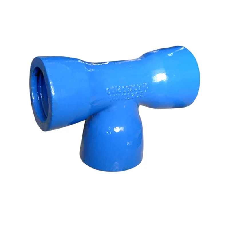 Full Flange Tee Elbow Reducing Elbow Cover Custom Flange Ductile Iron Pipe Fittings for Industrial W