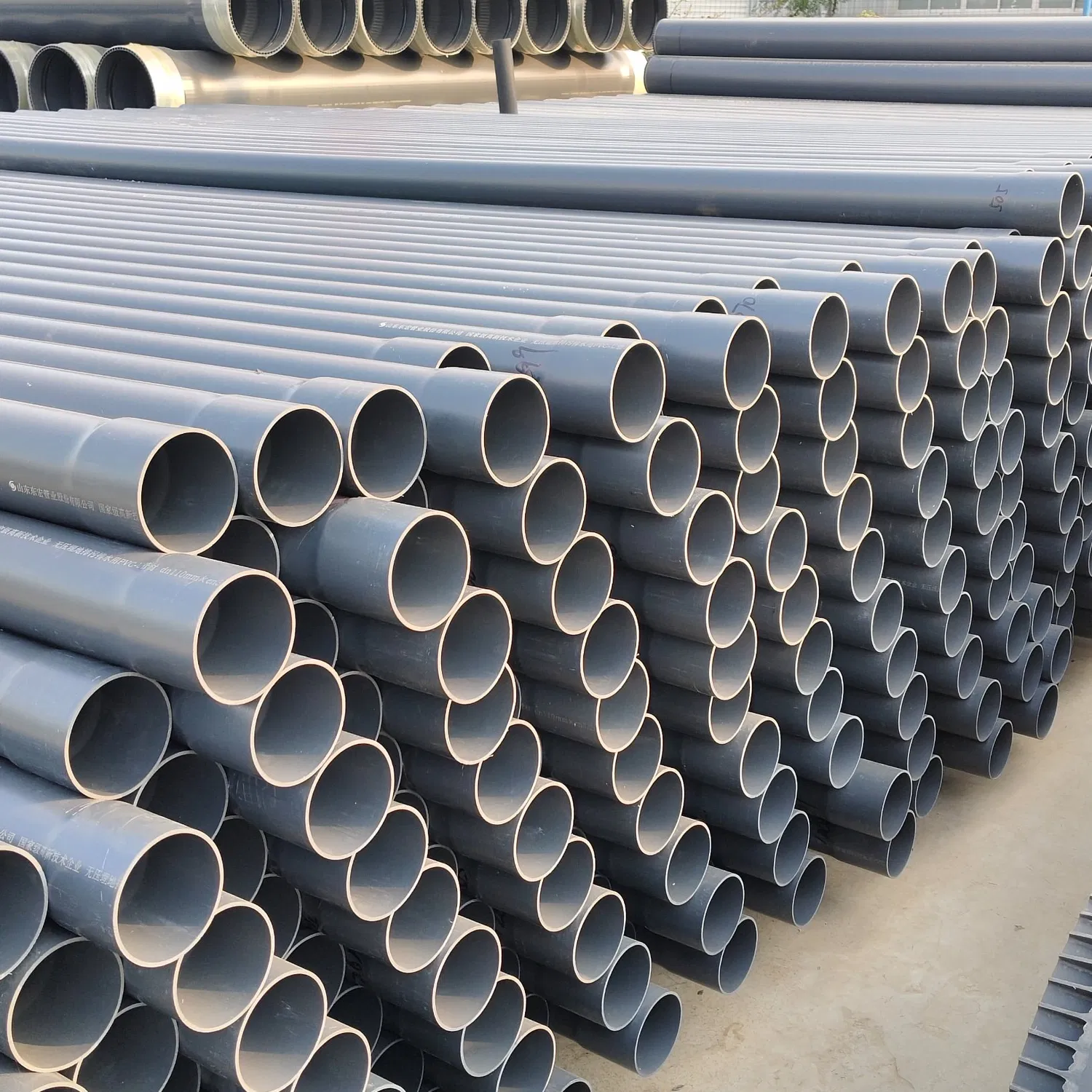 Lightweight and Durable PVC-M Water Supply Pipe ASTM Gray Stable Quality Water Supply in Industrial 
