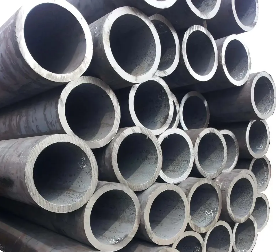 ASTM SA516 Gr. B Carbon Steel Tube Q195, Q235 St44 20 24 Inch Round Welded Seamless Round Square Rec
