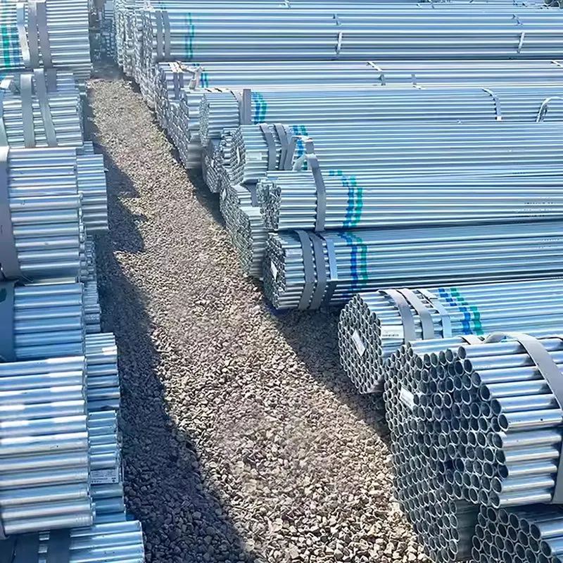 Hot-DIP Galvanized Low-Carbon Steel Q235 Q345 ASTM A106 Seamless Welded Anti-Corrosion Steel Pipe