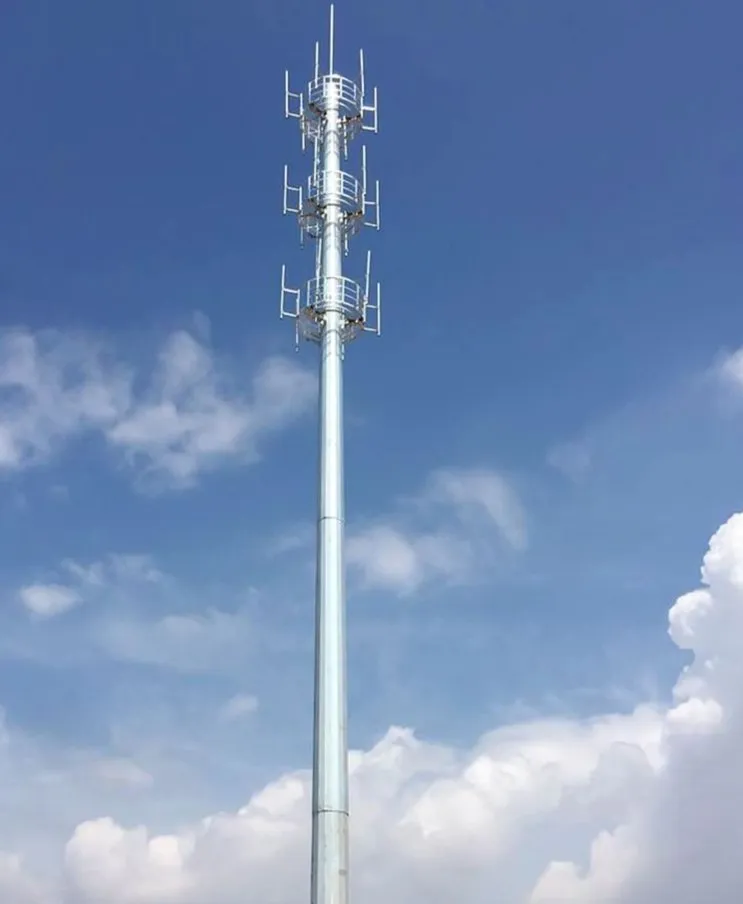 China Steel Pipe Xinyuan Rural Single Tube Tower for Antenna