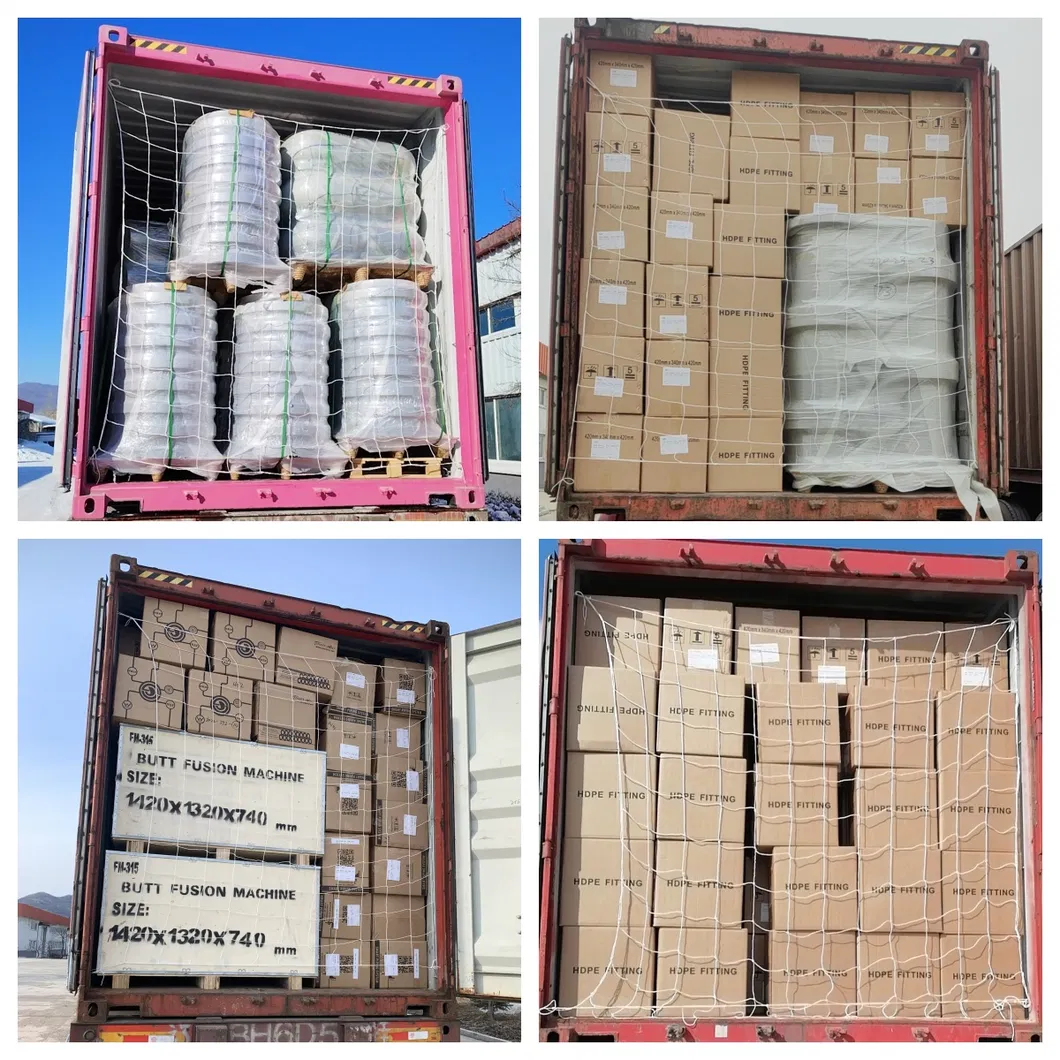 PE100 Coupler Fittings for Pn16 Pipes 630mm