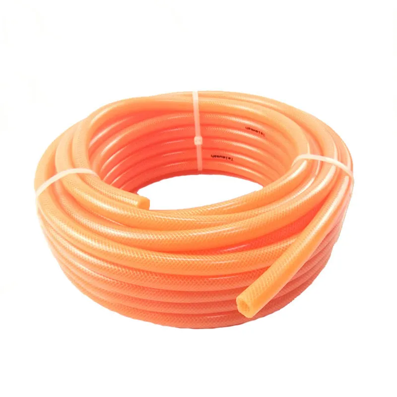 PVC Polyester Fiber Braided Reinforced Water Hose Pipe with Symbol Lines