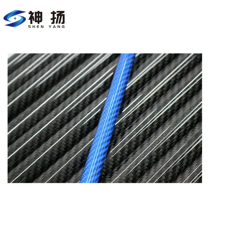 Custom Colored Cfrp Carbon Fiber Tubes in Various Sizes and Colors