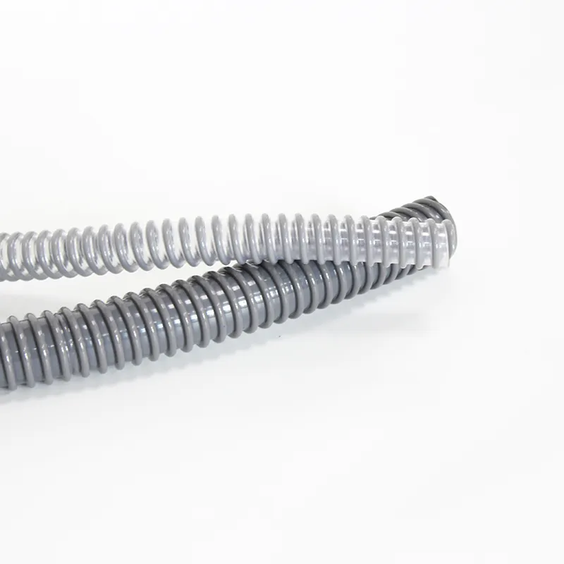 Flexible PVC Spiral Wire Corrugated Conduit Pipe for Enhanced Cable Protection