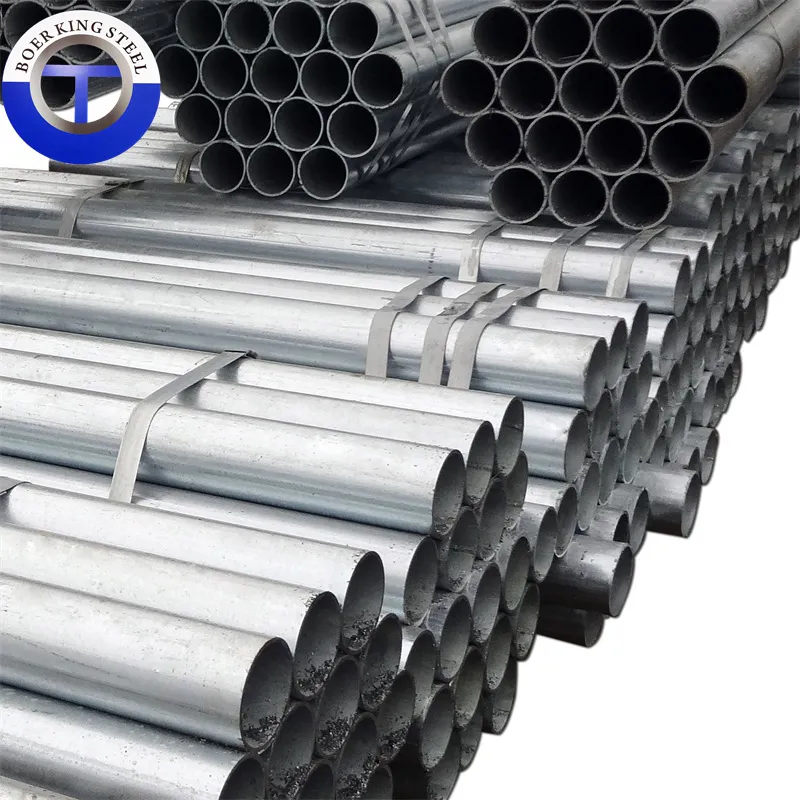 DIN1715 DN1626 DN40 DN60 Hot DIP Galvanized Steel Pipe Steel Structural Tube for Bunker House