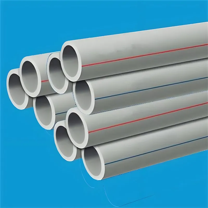 DIN ASTM S5 Pn12.5 White Grey Green Cold Water PPR Plastic Pipe