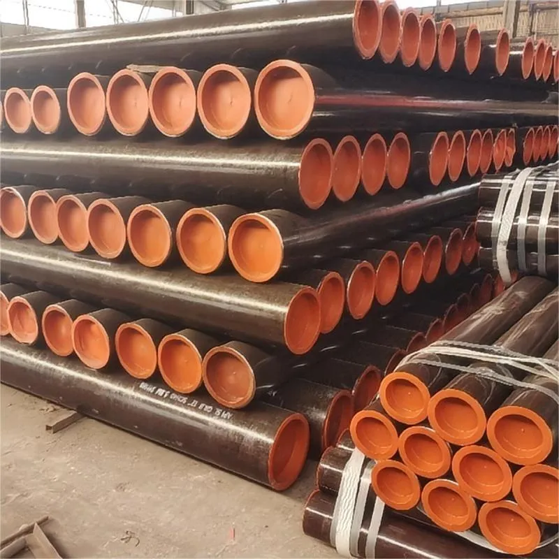 Black Painting/3PE ASTM A106seamless Steel Natural Gas/Oil Pipeline