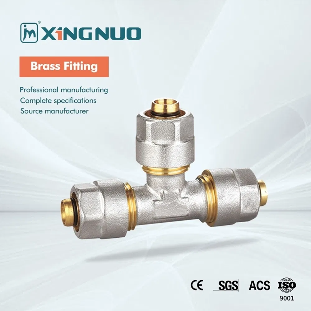 Stainless Steel Brass High Pressure Pipe Female Tube Metal Connectors Coupling Plumbing Threaded Pip